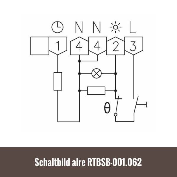 Alre Raumthermostat RTBSB 001 062 für Fußbodenheizung PEFRA