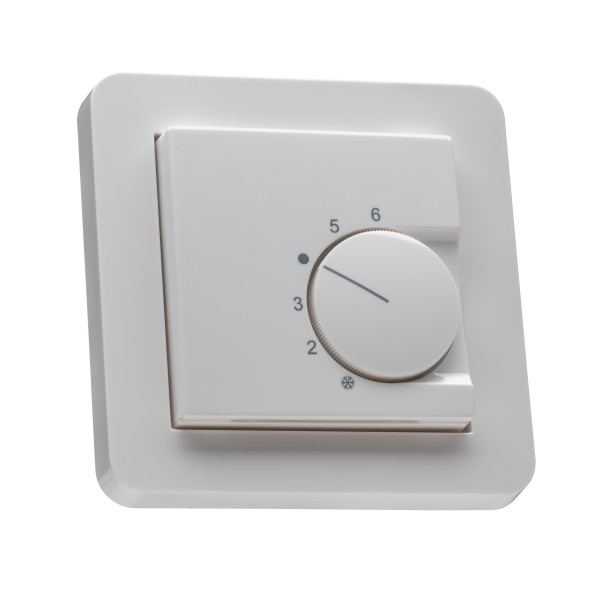 Raumthermostat für Gira E1 reinweiß